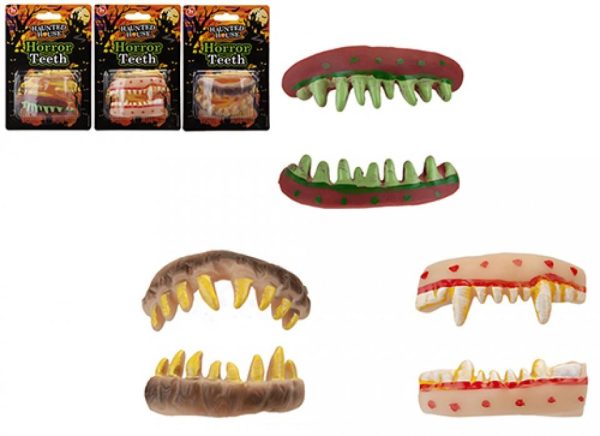 HAUNTED HOUSE ASSORTED HORROR TEETH