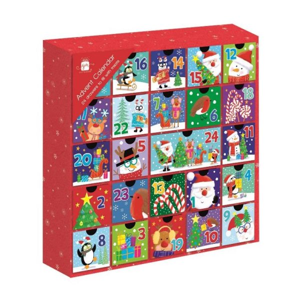 GIFTMAKER CHRISTMAS ADVENT CALENDAR WITH 24 DRAWER