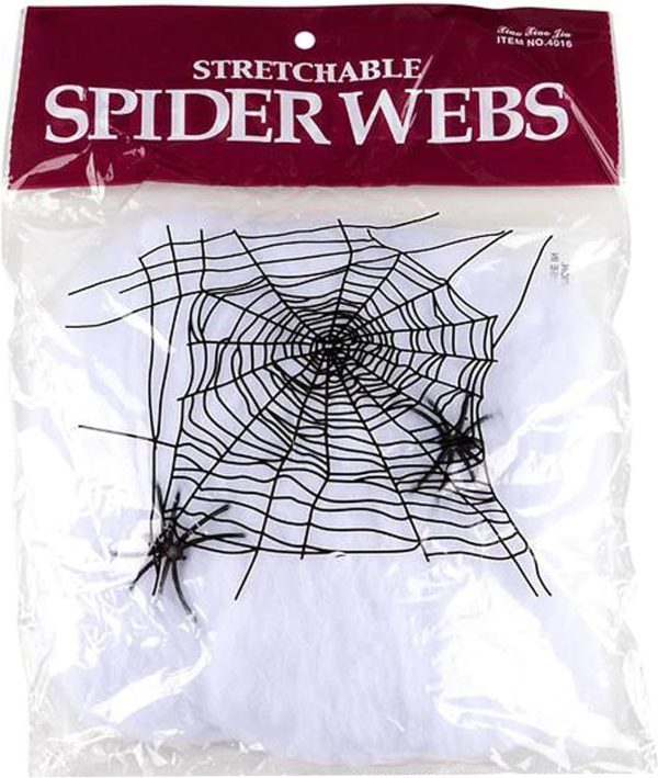 HALLOWEEN STRETCHABLE SPIDER COBWEB 40GM