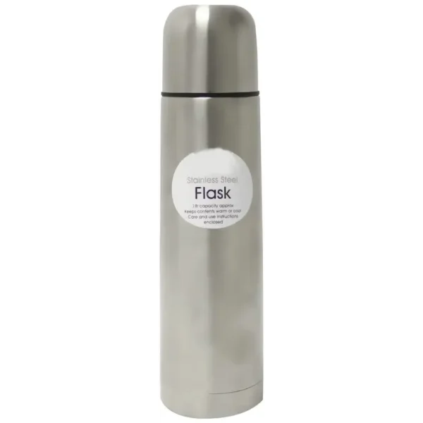 STAINLESS STEEL FLASK 1000ML