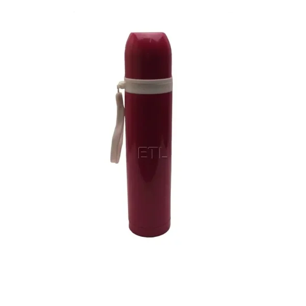 ES COLOUR S/STEEL VAC.FLASK - PINK - 300ML