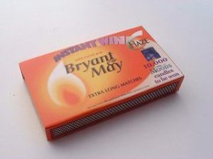 BRYANT MAY EXTRA LONG MATCHES MATCH BOX PACK OF 12
