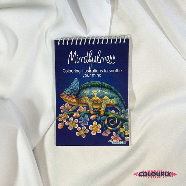 SQUIGGLE MINDFULLNESS SPIRAL ADVANCED COLOURING BOOK 8"X6"