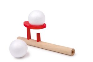 WOODEN BALL BLOWER - PIPE BALL
