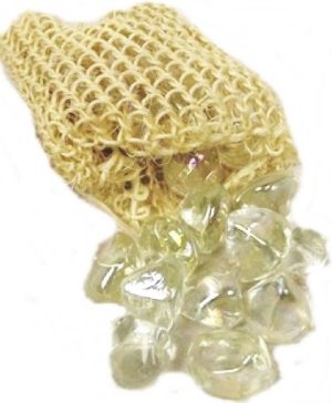 350G DECORATIVE CLEAR GLASS NUGGETS