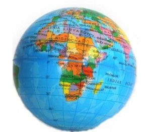 10CM FOAM GLOBE BALL SOFT