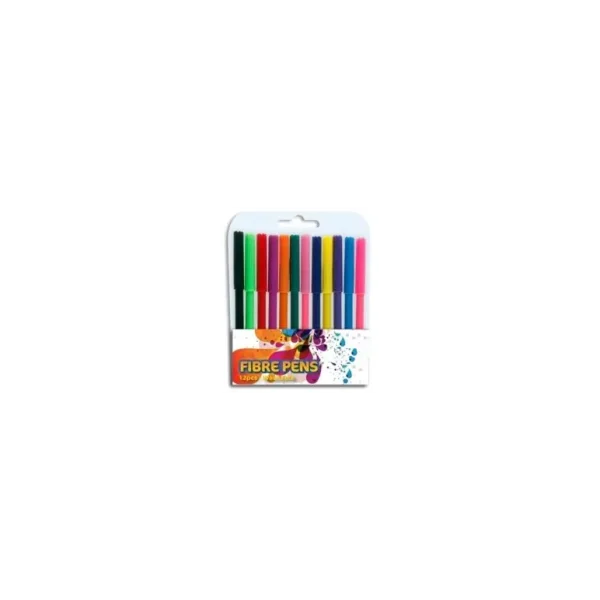 FIBRE PENS PACK OF 12