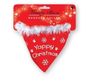 CHRISTMAS DOG BANDANA COLLAR - 1 PC
