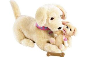 ANIMAGIC POLLY AND BABY AMBER DOGS