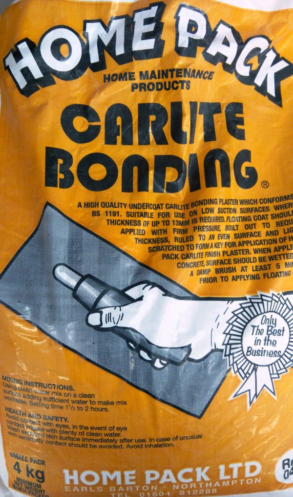 HOMEPACK CARLITE BONDING PLASTER 4KG