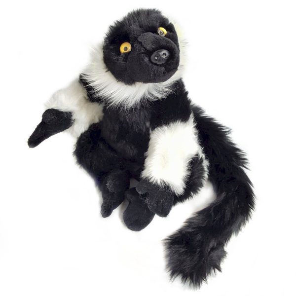 BLACK LEMUR SOFT CUDDLY TOY