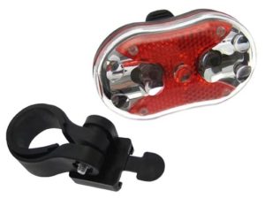 9 LED REAR BICYCLE LIGHT RED