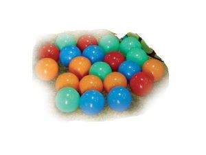 SOFT PLASTIC BALL 60MM (SOFTEX BALL / PVC BALL) PACK OF 24
