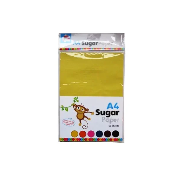 A4 SUGAR PAPER 60 SHEETS