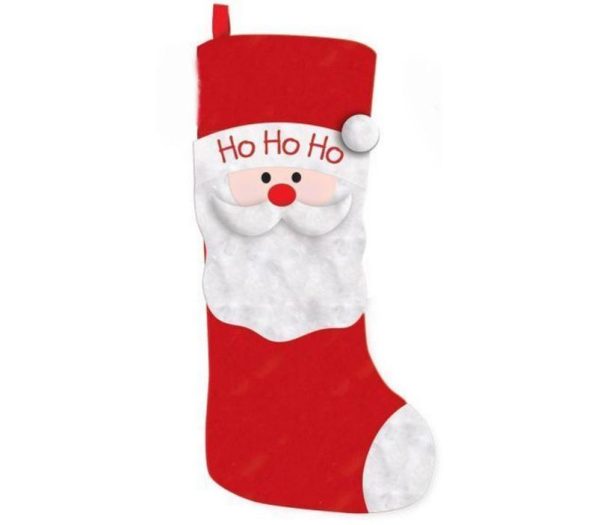 DELUXE KIDS STOCKING SANTA DESIGN