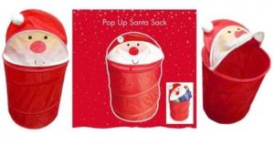 CHRISTMAS POP UP SANTA SACK 3D DESIGN