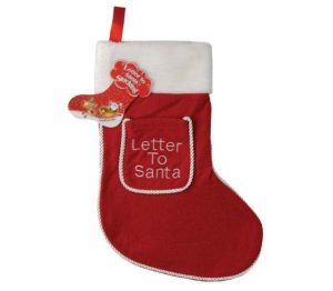LETTER TO SANTA CHILDRENS CHRISTMAS STOCKING ( SLTT )
