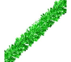 2 METER LUXURY DECORATIVE TINSEL GREEN