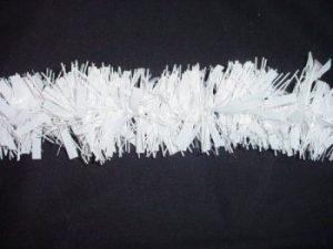 2 METER LUXURY DECORATIVE TINSEL WHITE