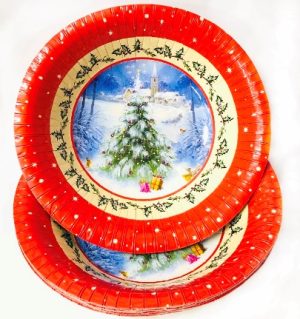 10 CHRISTMAS BOWL 6.5 INCH ( NEED TO LIST )