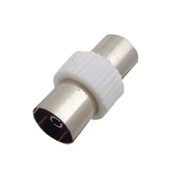 TELEVISION / TV COAX AERIAL ADAPTER F-F GENDER CHANGE