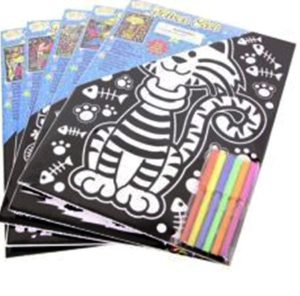ASSORTED DESIGN COLOUR FELT SET 11 X 15 INCH