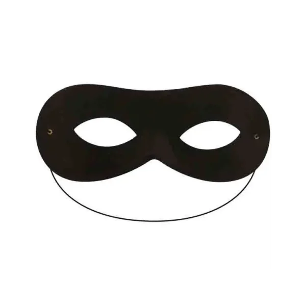 MASK EYE BLACK DOMINO SHAPE