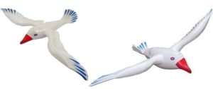 INFLATABLE SEAGULL 76CM GREAT FOR BEACH SCENES