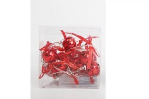 JINGLE BELLS CHRISTMAS GARLAND LIGHT RED