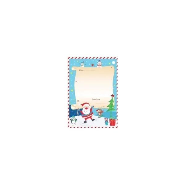 CHRISTMAS THANK YOU LETTER PACK WITH ENVELOPES