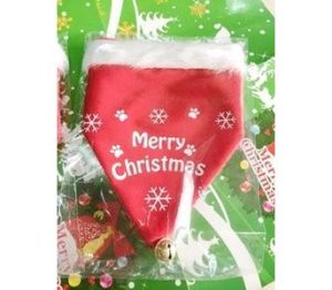 FESTIVE DOG CAT BANDANA COLLAR POWS`