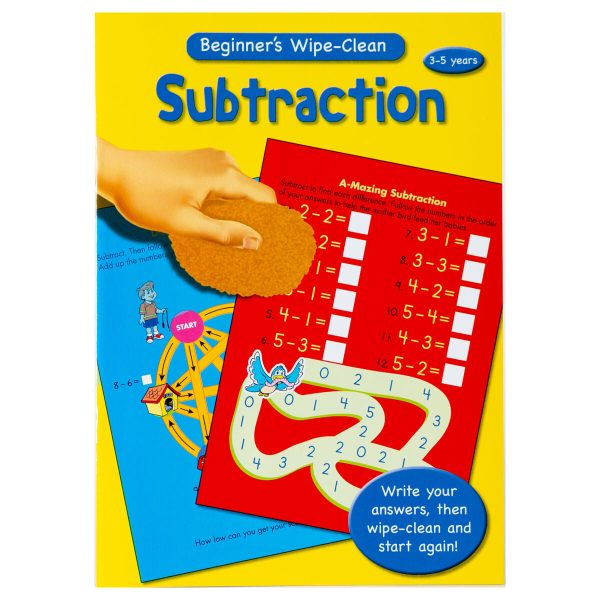 BEGINNERS MATHS WIPE CLEAN ACTIVITY BOOK