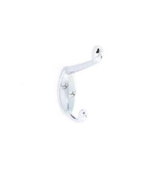 SECURIT S6106 HAT & COAT HOOK CHROME PLATED 105MM