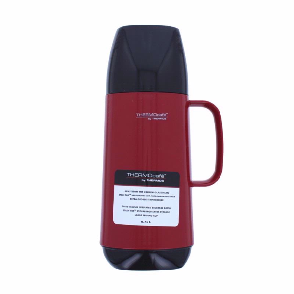 THERMOS VACCUM FLASK CHALLENGER ISULATED BOTTLE RED 750ML