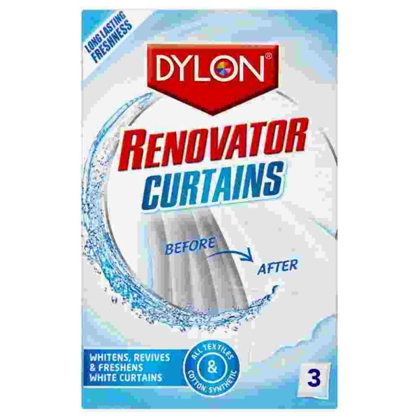 DYLON RENOVATOR CURTAINS WHITENER PACK OF 3