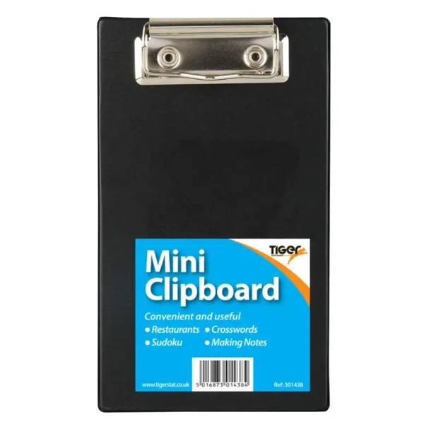 MINI CLIP BOARD BLACK