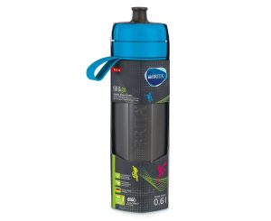 BRITA FILL & GO ACTIVE WATER FILTRATION BOTTLE 0.6L - BLUE