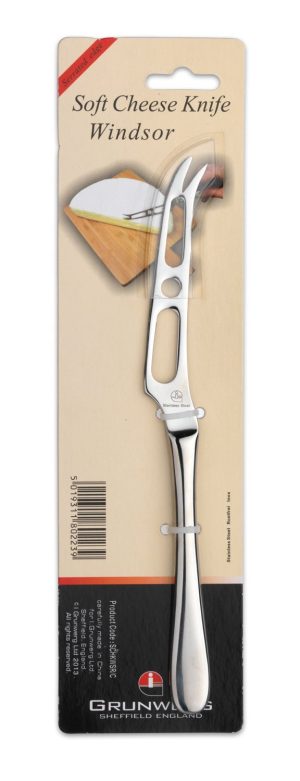 GRUNWERG STAINLESS STEEL SOFT CHEESE KNIFE