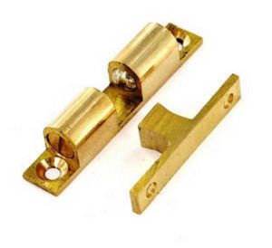 SECURIT S5427 DOUBLE BALL CATCH BRASS 50MM