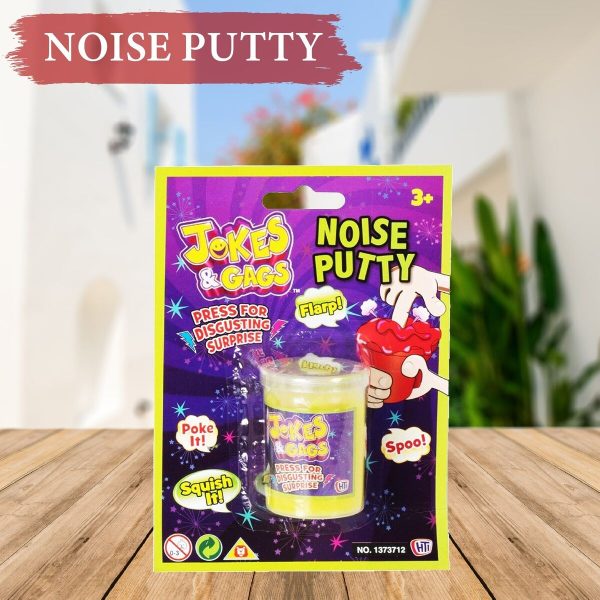 JOKES & GAGS LARGE TOILET FART NOISE PUTTY