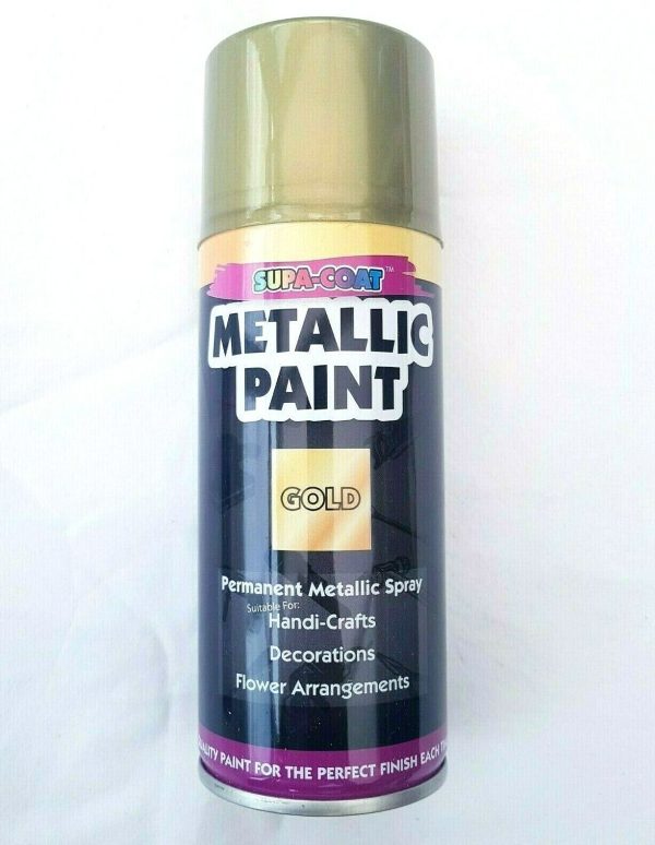 SUPA-COAT GOLD LACQUER SPRAY 85ML