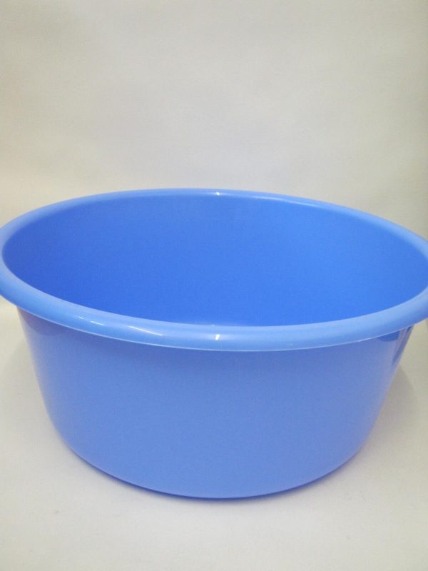 LUCY ROUND BOWL 14" / 35CM - CORNFLOWER BLUE