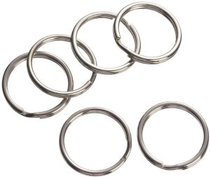 SECURIT S5641 STL SPLIT RING NICKEL PLATED 25MM