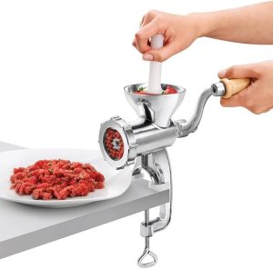 METALTEX JACK-5 MINCER WITH ATTACHMENTS ALUMINIUM SILVER 3 IN 1