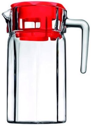 PASABACHE KOSEM GLASS JUG WITH LID 1.25LTR