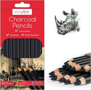 12 CHARCOL PENCIL