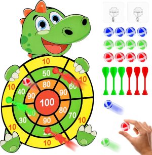 DINOSAUR DARTS GAME WITH 3 DARTS