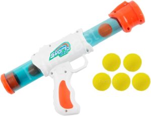 2 PLAYER AIR PRESSURE GUN SET - WINDOW BOX