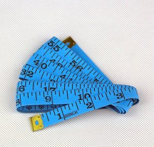 1 TAILORS TAPE MEASURE BLUE ( HI )