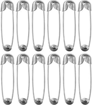 40 SAFETY PINS-ASSORTED
